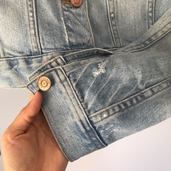 J. Crew Cropped Jean Jacket - Picture 6 of 7